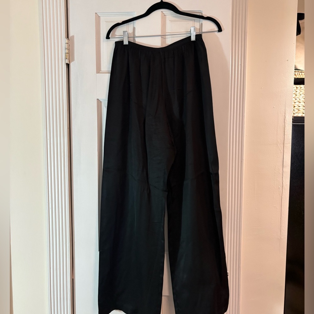 DONNI Simple Satin Pants